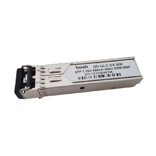 BN-GLC-SX-MM Beek 1000Base-SX (LC/550m/850nm/Multi-Mode) SFP Modül, 1.25Gb/s, Cisco, Extreme, NORTEL, ZTE, Huawei, Alcatel, ZyXEL, Netgear, AVAYA, Juniper, Linksys, Enterasys ürünleriyle uyumlu