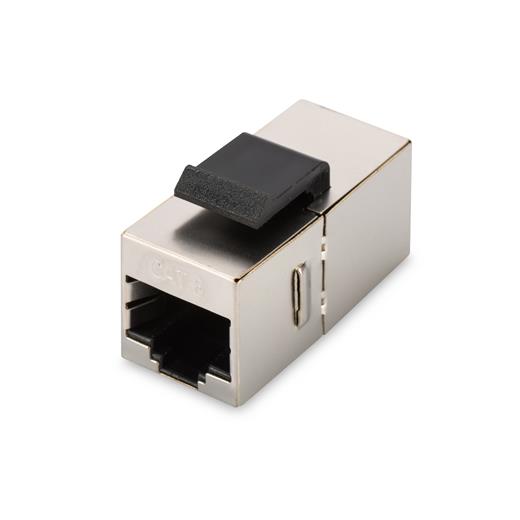 DN-93613-1 Digitus CAT. 6 Adaptör (Coupler), Zırhlı/Shielded,  Panel Tipi, RJ45 Dişi <-> RJ45 Dişi