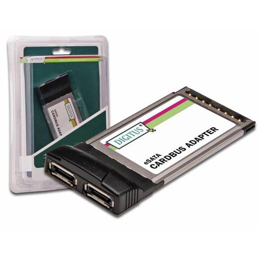 DS-32101-1 Digitus Serial ATA I PCMCIA Kartı, 2 x eSATA port

