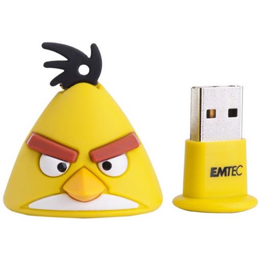 Emtec A102 Angry Birds Sarı 4GB USB2.0 (15-5)