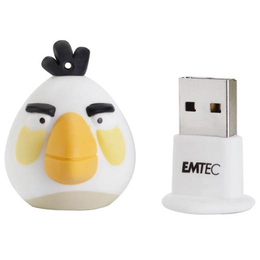 Emtec A103 Angry Birds Beyaz 4GB USB2.0 (15-5)