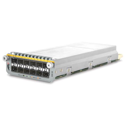 AT-XEM-12S 12-Port SFP Expansion Module
12 x 100/1000X SFP ports
