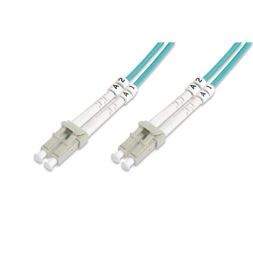 DK-2533-20/3 Digitus LC-LC Fiber Optik Patch Kablo, 20 metre, Multimode, Duplex, 50/125, OM3