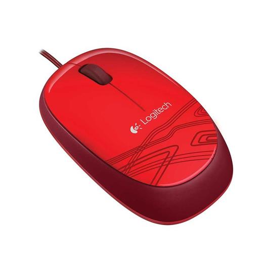 Logitech 910-002945 M105 Kırmızı Optik Kablolu Mouse