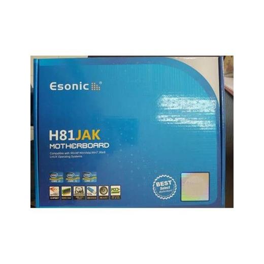 Esonıc H81 Jak Ddr3 Ses Glan Vga Usb3.0 Matx 1150P