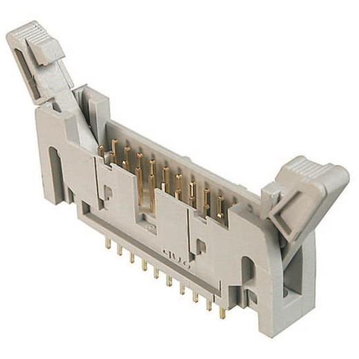 AWH 34G-0232 PCB Header, 34 Pin, Erkek, Düz, Kilitli