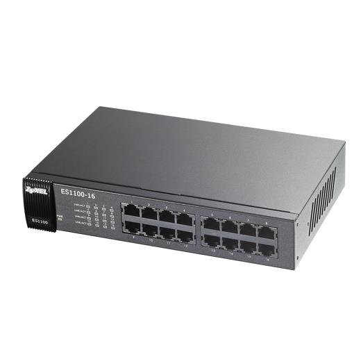 Zyxel ES1100-16 16 Port 10/100 Mbps Switch