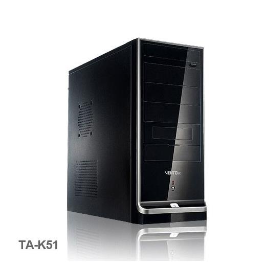 Asus VENTO TAK51 KASA SİYAH/GÜMÜŞ 400W