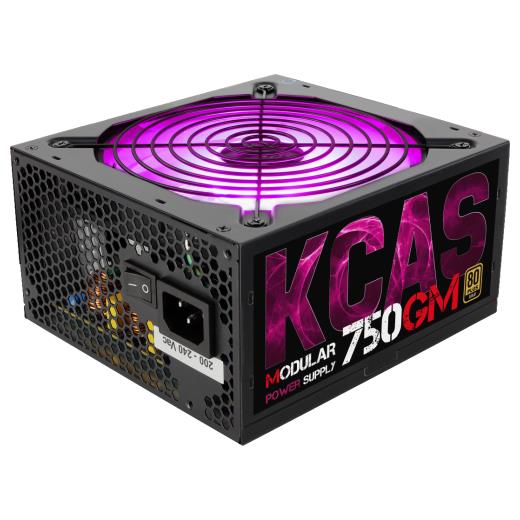 Aerocool Kcas 750W 80+ Gold Aktif Pfc Rgb Fanlı Modüler Güç Kaynağı