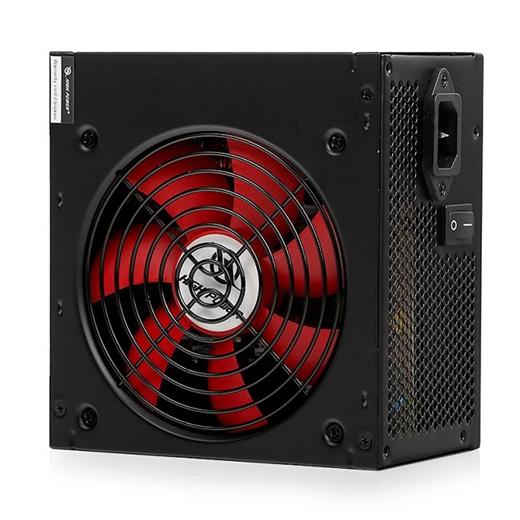 High Power 500W 80+ Bronze Kırmızı Fan Güç Kaynağı