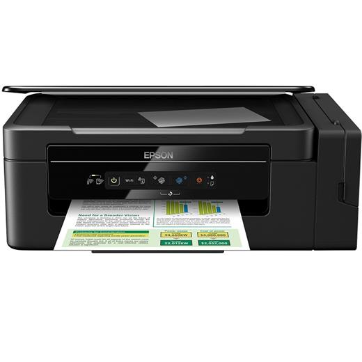 EPSON A4 Renkli L3060 Inkjet Yazıcı Tarayıcı Fotokopi 10/5sayfa USB 2.0,Kablosuz Tanklı