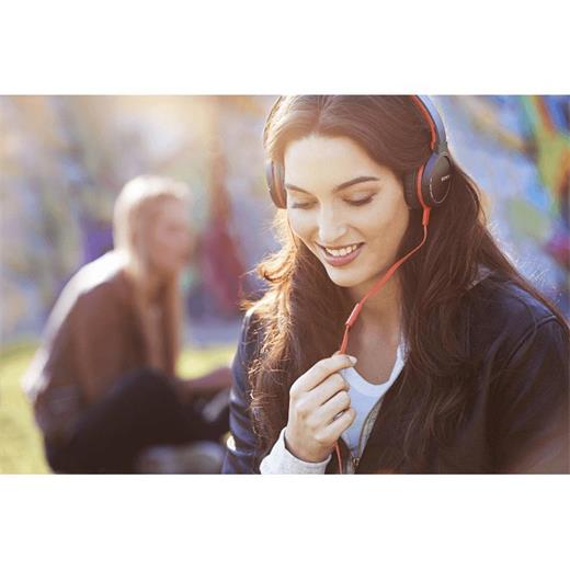 Sony Mdrzx660Apd Kulaküstü Kablol Kulaklık Turuncu