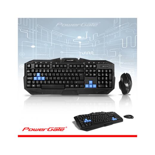 Powergate Km-Q7 Kablosuz Klavye Mouse Set