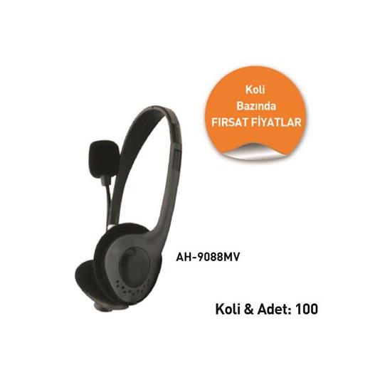 Classone Ah-9088Mv Base Serisi Kulaklık,Mikrofonlu - 1 Koli