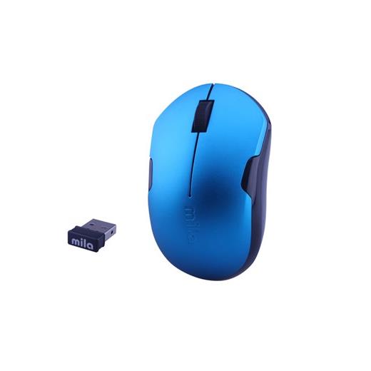 Mila Ml351 Kablosuz Usb Nano Alıcılı Optik Mouse Mavi/Siyah Şerit