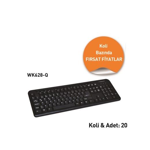 Classone Wk628-U Q Multimedya Ultra Slim Klavye  ,Siyah-1 Koli