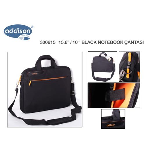 Addison 300615 15.6 Siyah Bilgisayar Notebook Çantası