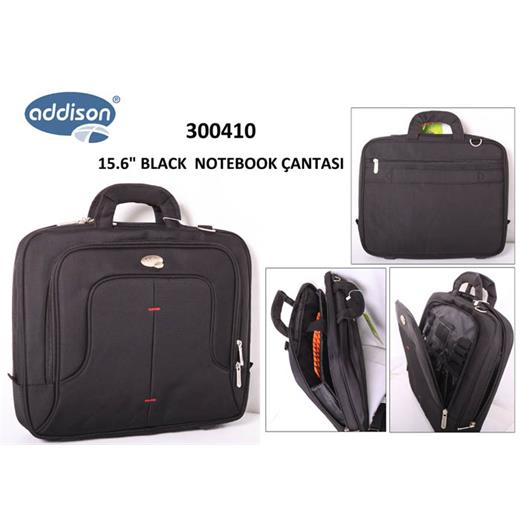 Addison 300410 15.6 Siyah Bilgisayar Notebook Çantası