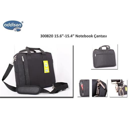 Addison 300820 15.6 Siyah Bilgisayar Notebook Çantası