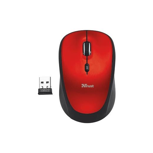 Trust Kablosuz Mouse Mını Bordo Tru19522