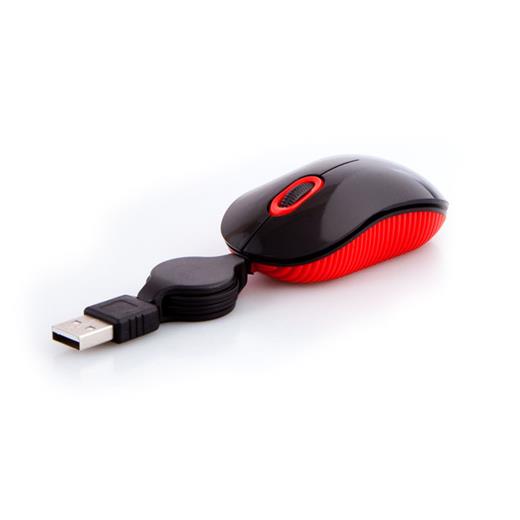 Everest Sm-542 Usb Siyah/Kırmızı Makaralı Mini Mouse