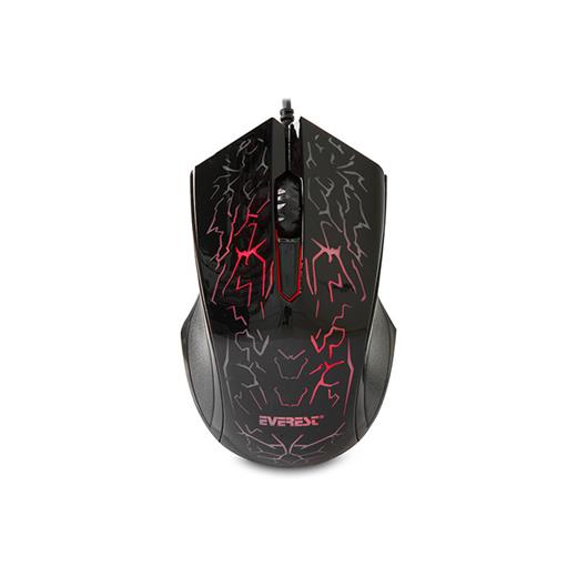Everest Sm-68X Usb Siyah 7 Renk Aydınlatmalı Oyuncu Mouse