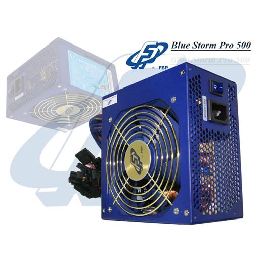 Fsp Bluestorm Pro-500 Real-500W 80 Plus Aktif Pfc 12Cm Fan Power Supply