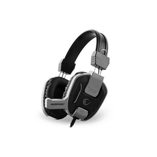 Snopy Rampage Sn-R12 Gaming Siyah/Gümüş Mikrofonlu Kulaklık