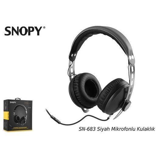 Snopy Sn-683 Mavi Mikrofonlu Kulaklık