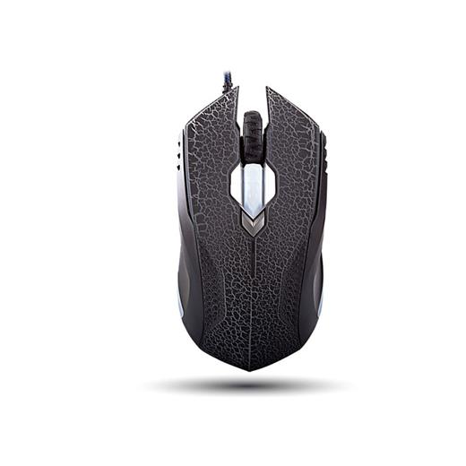 Everest Smx-308M Usb Siyah / Mor Desenli 6D Optik Oyun Mouse