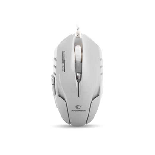 Everest Rampage Smx-R2 Usb Beyaz 4000 Dpi 7 Farklı Işık Makrolu Oyuncu Mouse