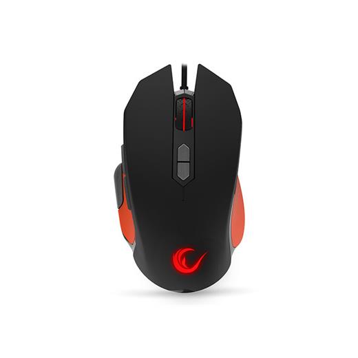 Everest Rampage Strıke Smx-R14 Siyah/Turuncu 9 Tuş Gaming Rgb Mouse