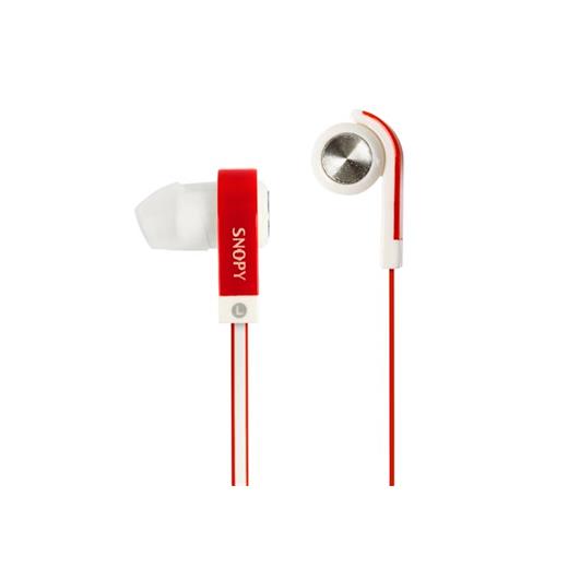 Snopy Sn-5020 Mobil Telefon Uyumlu Kulak İçi Kırmızı Mikrofonlu Kulaklık