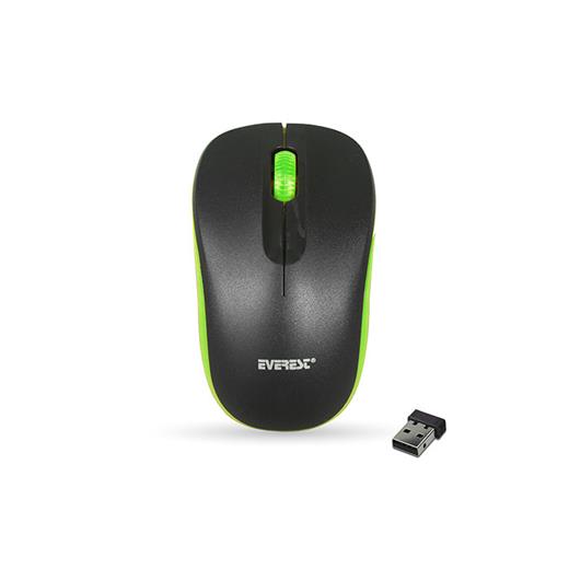 Everest Sm-161 Siyah/Yeşil 2.4Ghz Kablosuz Mouse