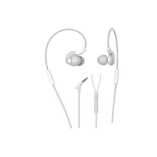 Snopy Sn-Rs51 Mobil Telefon Uyumlu Kulak İçi Kulaklık Beyaz Mikrofonlu Kulaklık