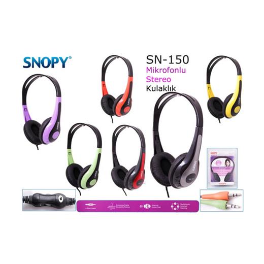 Snopy Sn-150 Mikrofonlu Kulaklık