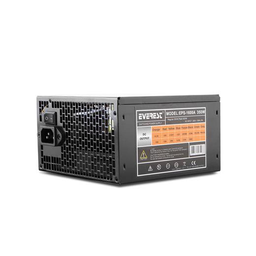 ZZEverest Eps-1600A Real 350w Peak-420W 4 Sata 2 6+2 Pın 12Cm Fanlı Power Supply