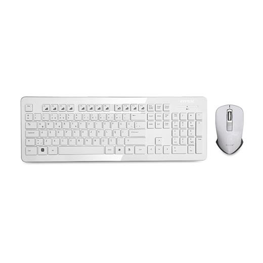 Everest Km-66 Beyaz Kablosuz Q Multimedia Klavye + Mouse Set