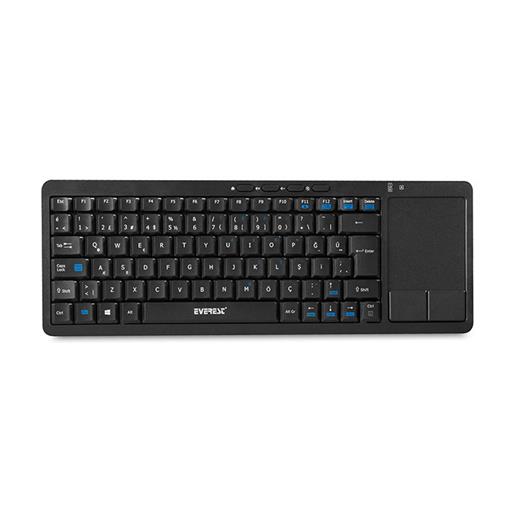 Everest Ekw-603 Siyah Toucpad Mouse Q + Kablosuz Klavye