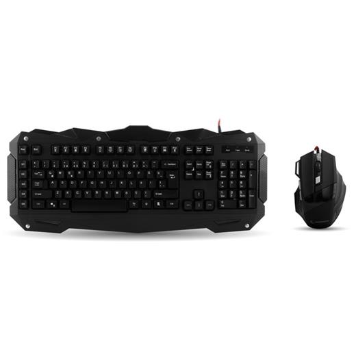 Everest Rampage Km-R1 Siyah Usb Makrolu Ledli Gaming Q Multimedia Klavye + Mouse Set