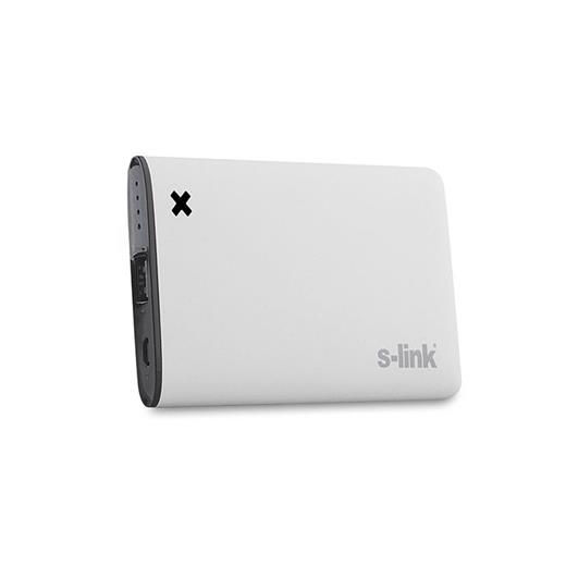 S-Link Ip-M42 4200Mah 2100Ma Çıkış Beyaz Powerbank Şarj Aleti