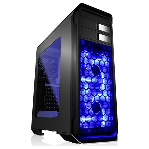 Aerocool Aero 500 Sıyah Pencerelı 3.0 Usb Mavı Ledlı Atx Kasa