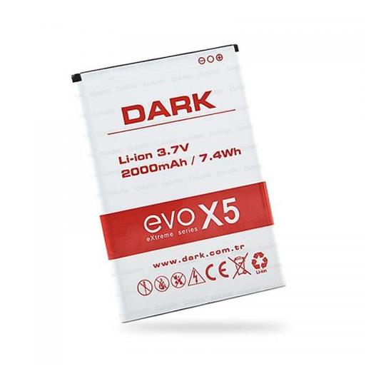 Dark Evo X5 2000 Mah Yedek Pil