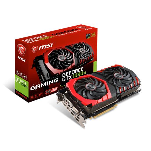 Msi Gtx1080Ti Gaming 11G 352Bit Gddr5X