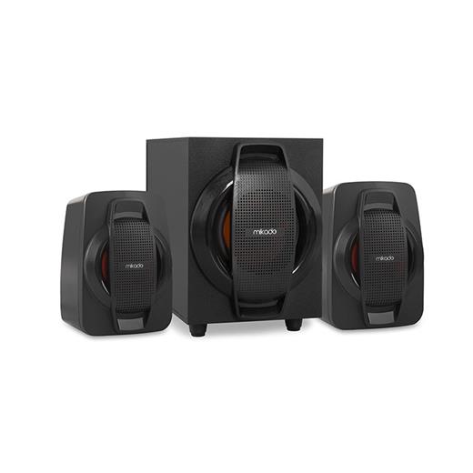 Mikado Md-107U 2+1 Siyah Usb+Fm Destekli Multimedia Speaker