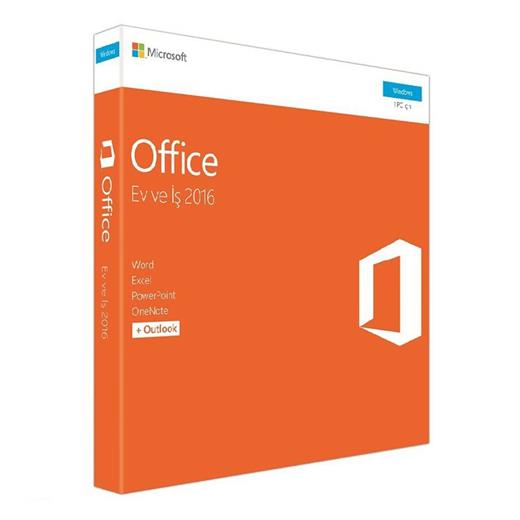 Microsoft Office Ev Ve İş 2016 T5D-02700 English Kutu (Home And Business)