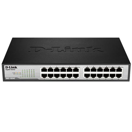 D-Link Dgs-1024C 24 Port 10/100/1000 Yönetilemez Switch