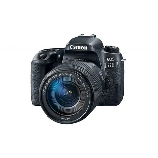 Canon Eos 77D Bk Ef-S 18-135 Is Usm Kit