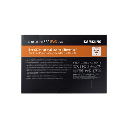 Samsung 250Gb 860 Evo Msata Mz-M6E250Bw