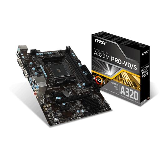 Msi A320M Pro-Vd/S - Amd A320 Am4 Ddr4 Anakart